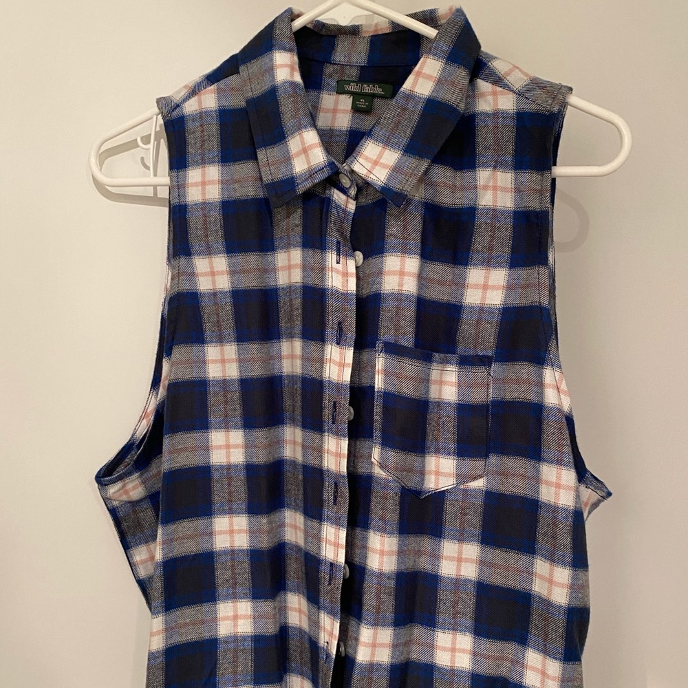 Cute little Flannel Vest